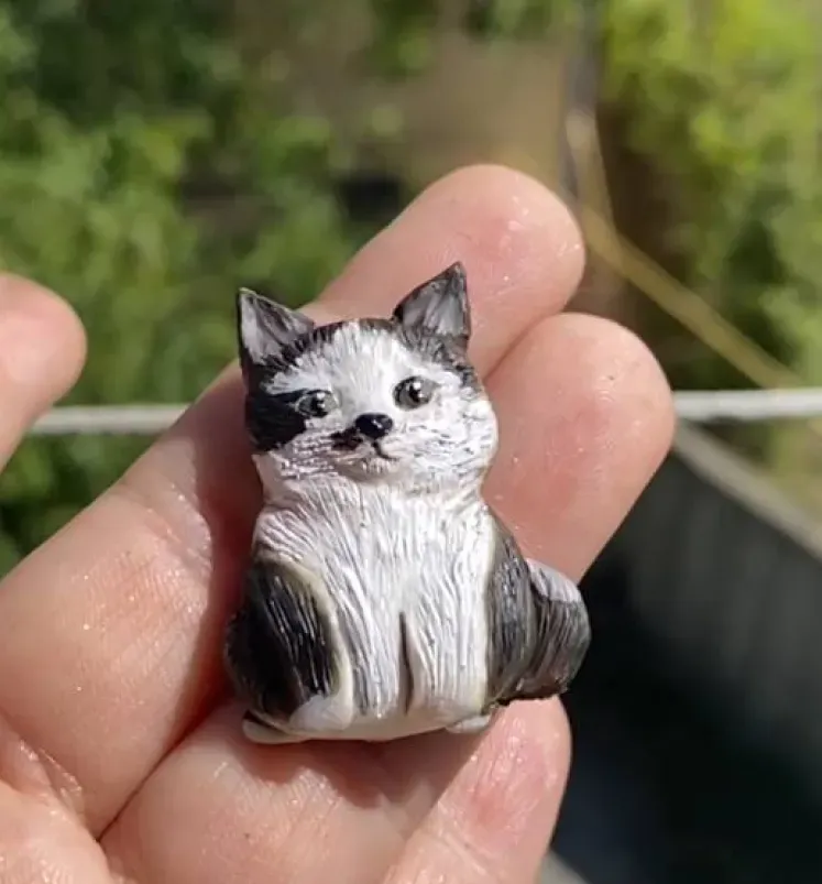 Прикраса з котиком